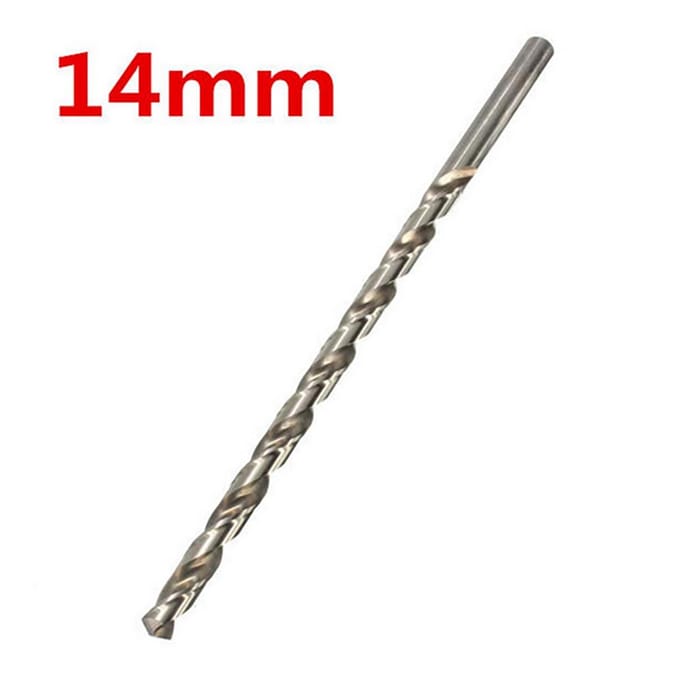 Verlengde Boor HSS Extra Lange Twistboor 14x350mm
