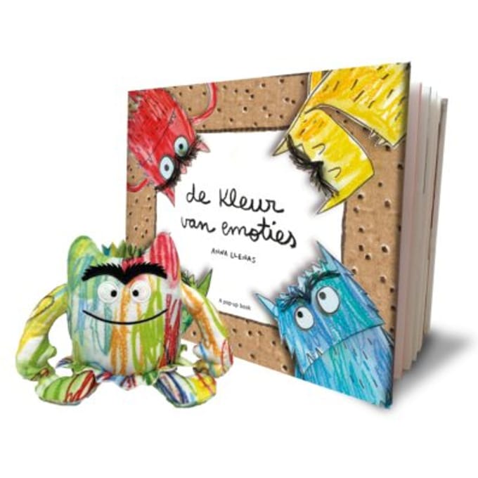 Clavis De kleur van emoties. Boek + knuffel.