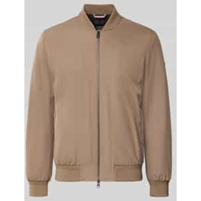 Regular fit jas met opstaande kraag model 'Rapid'
