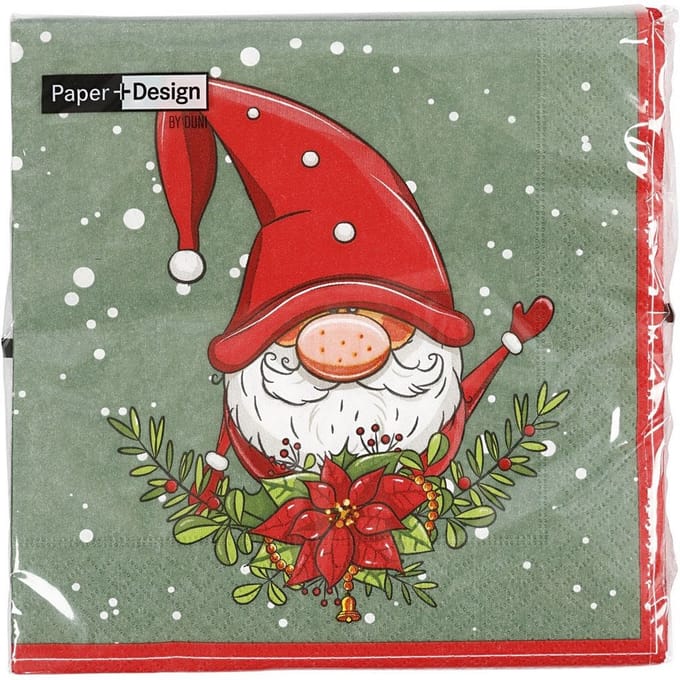 Kerstdiner tafelkleed goud - incl. 20x servetten kerst thema - tafelversiering