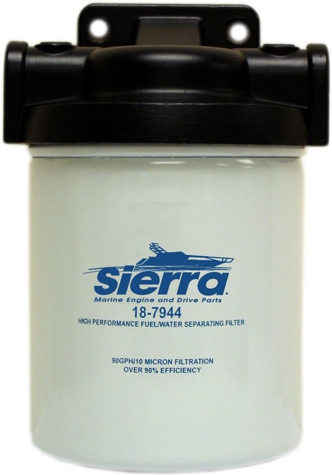Sierra Benzinefilter-waterafscheider - Inclusief Filterhuis - 4x binnendraad ¼ aansluiting