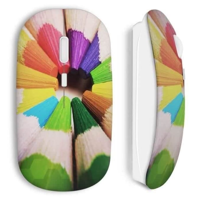 Souris Sans Fil Crayon de couleur