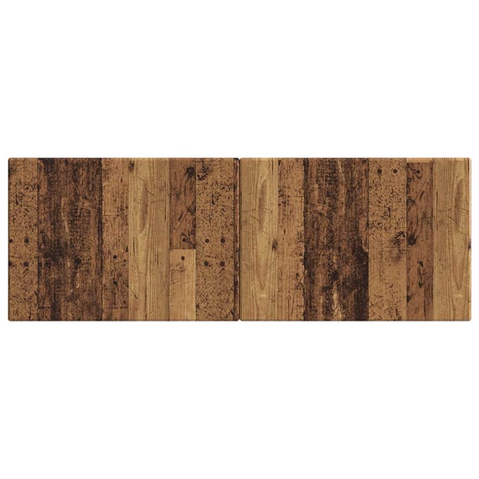 vidaXL - Wandgemonteerd - Hoofdbord - BREDA - Oud - hout - Bewerkt - hout