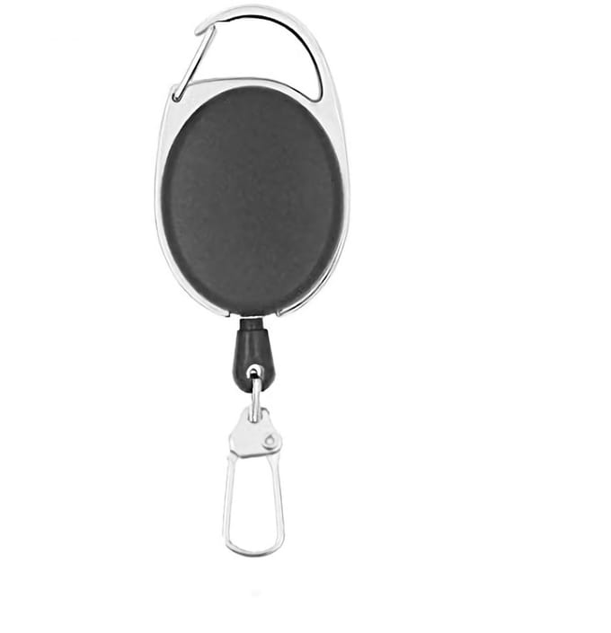 Intrekbare sleutelhanger met nylon touw
