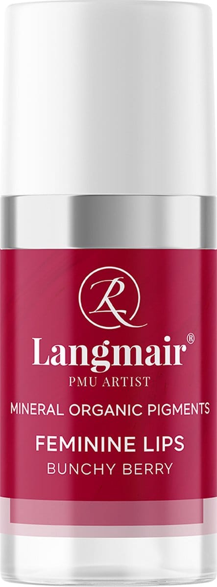 Langmair Lippigmenten voor permanente make-up - Feminine Lips - Bunchy Berry