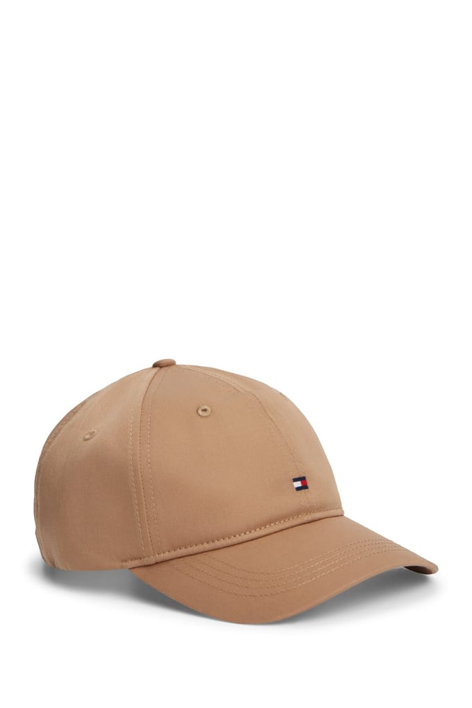 Tommy Hilfiger Flag Soft 6 Panel Cap Safari Canvas Taglia: OS | Cappelli Outlet | Donna