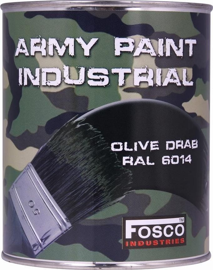 Verf Literblik 1 liter - Olive Drab