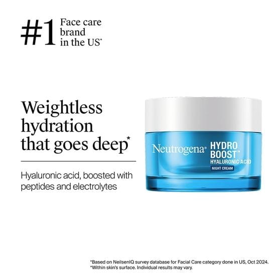 Neutrogena - Hydro Boost Hyaluronic Acid Night Cream 50g