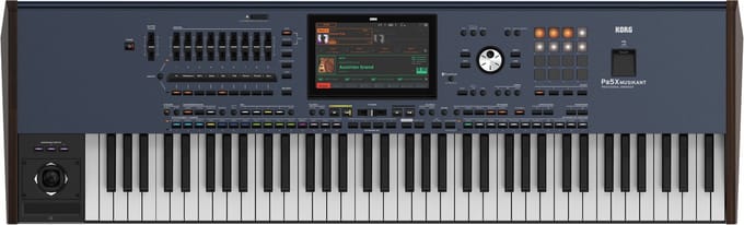 Korg Pa5X 76 MUSIKANT Arranger Keyboard met Aftertouch en touchscreen
