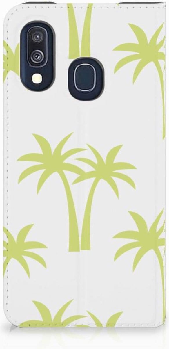 Samsung Galaxy A40 Smart Cover Palmtrees