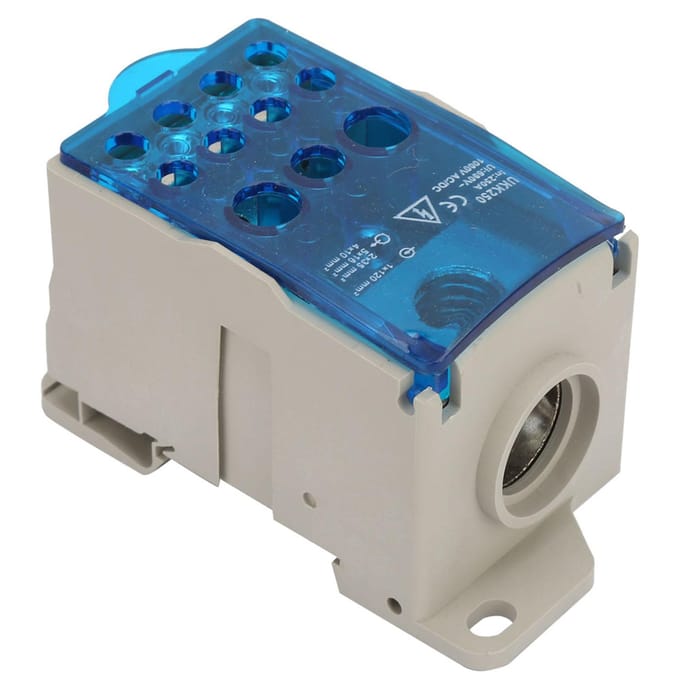 UKK250A Din Rail Klemmenblok Verdeelkast Universele Stroomverdeeldoos
