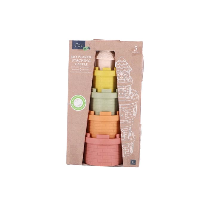 Jipy - Bioplastic Stapelkasteel - 5 delig
