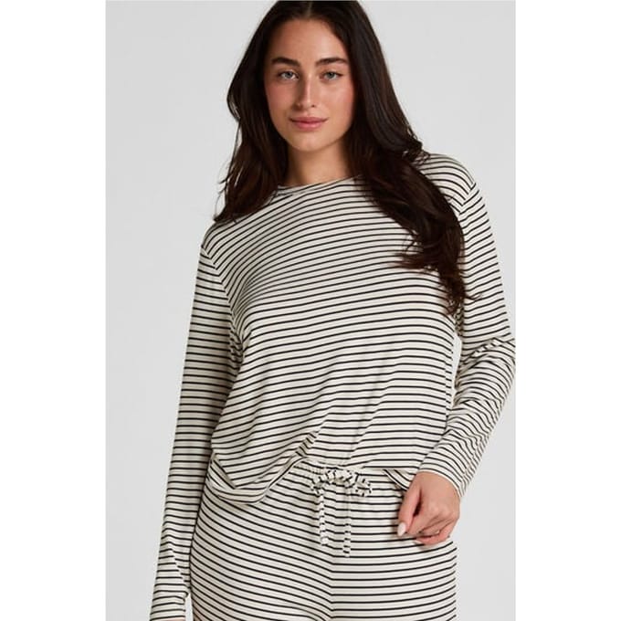 Hunkemöller Pyjama Top Loose Jersey Wit
