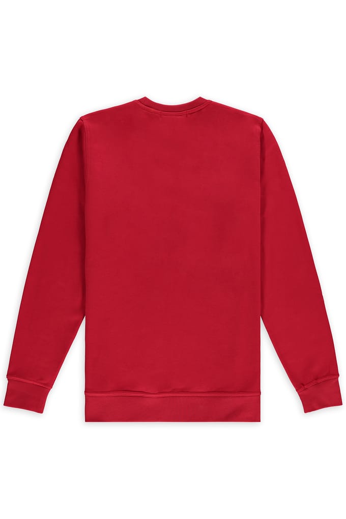 ASPACT Mylo Crewneck Red Taglia: M | Maglioni a maglia Outlet | Unisex | Rosso