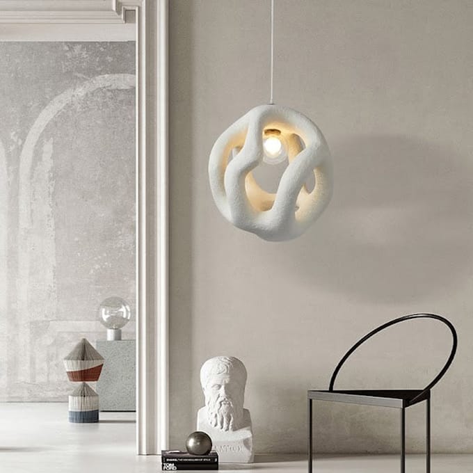 Monnarita Calm Serie - Hanglamp - Wit - Uniek Design - Moderne Stijl