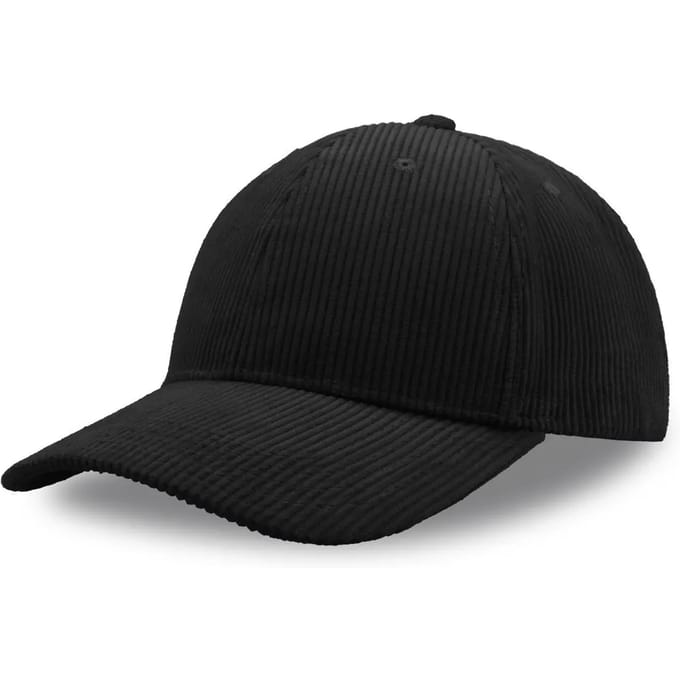 Atlantis Headwear Cordy Cap Recycled AT418 - Black - One size