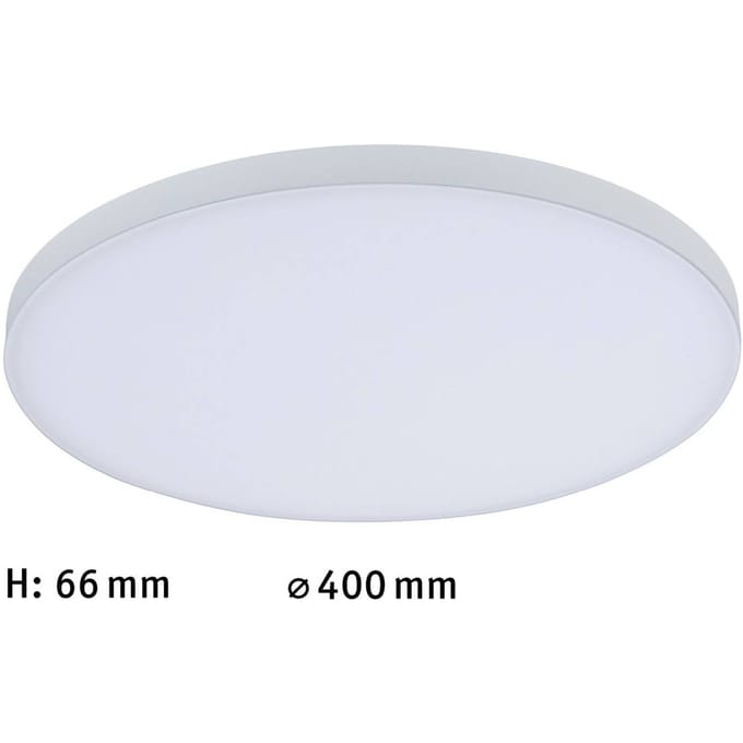 LED-paneel Velora rond 400 mm 19W 1550lm 3000K Wit