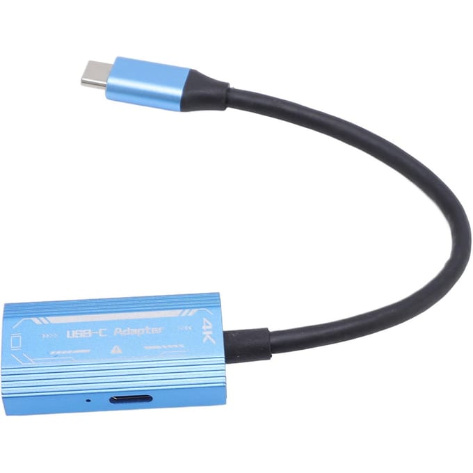 USB C naar Bril en Oplaadadapter PD3.0 100W 4K 60Hz XR AR Smart Bril Adapter voor Switch voor gray