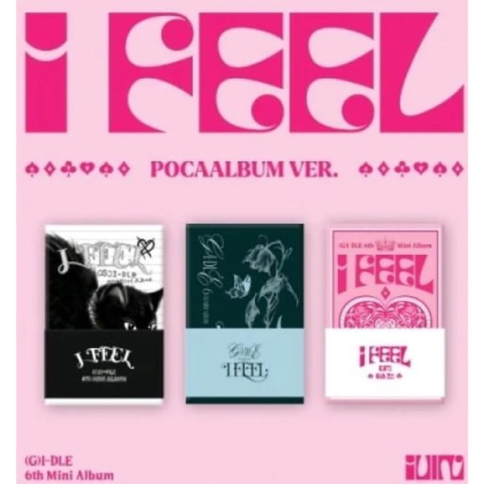 Album (G)I-DLE I feel 6e Mini POCAALBUM SET