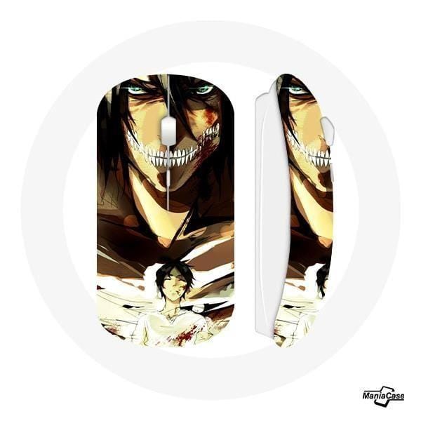 Eren Yeager Attack Anime-serie draadloze muis