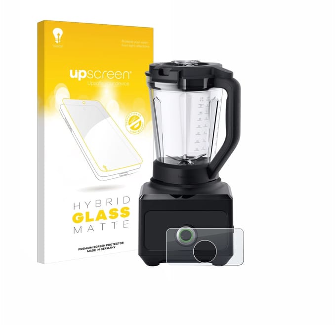 upscreen - Screenprotector voor Braun PowerBlend 9 - Folie Beschermfolie Beschermglas matte