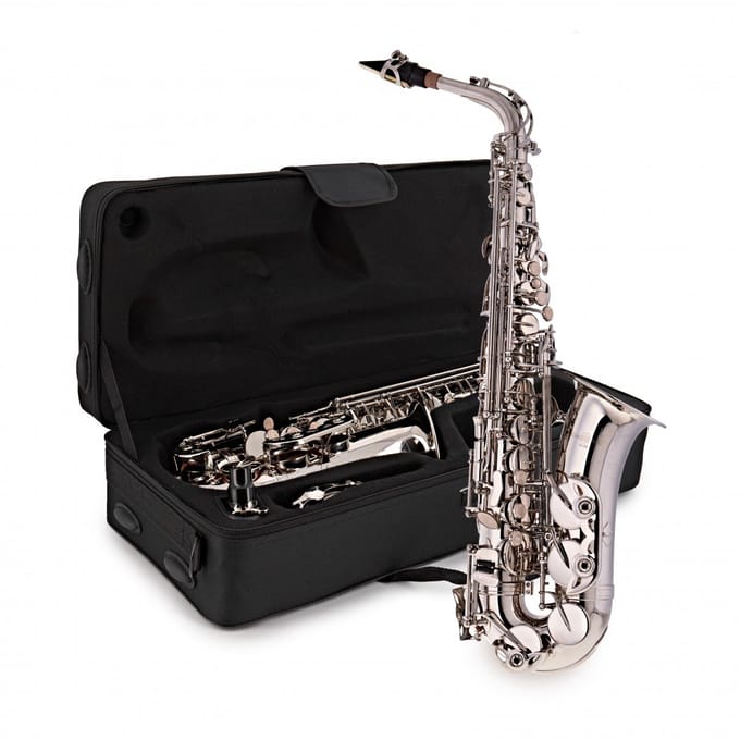 Altsaxofoon van Gear4music, Nikkel