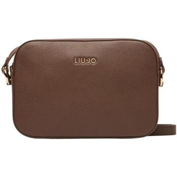 LIU JO schoudertas Manh ECS Camera Case T. Moro Met. donkerbruin