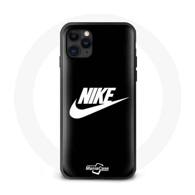 Coque Iphone 13 Mini Nike logo blanc
