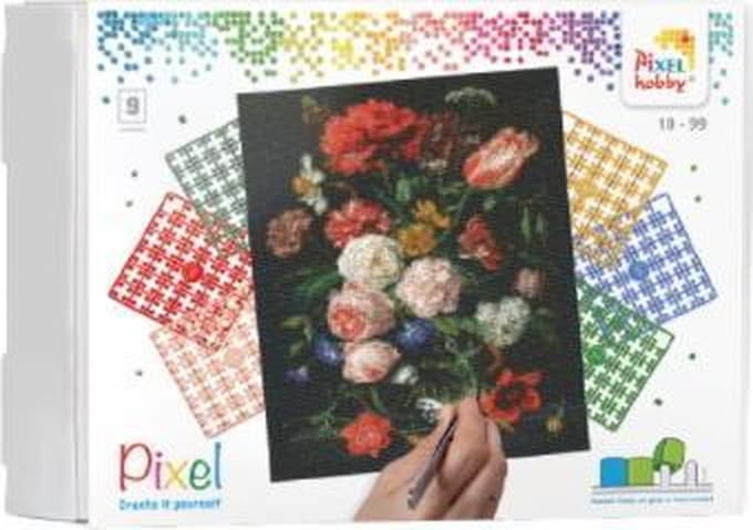 Pixelhobby Geschenkverpakking Boeket Bloemen 90098