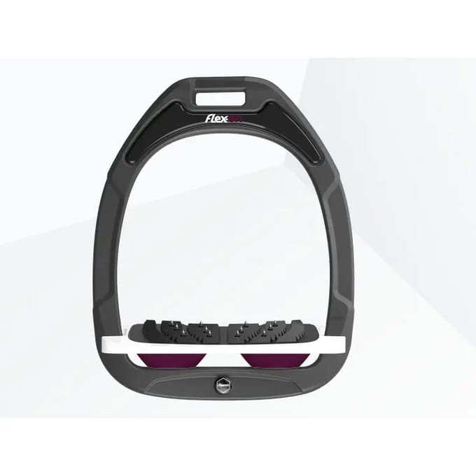 Ultra Grip Verstelbare Sariam Anthraciet/Wit/Paars Flex-On Green Composite