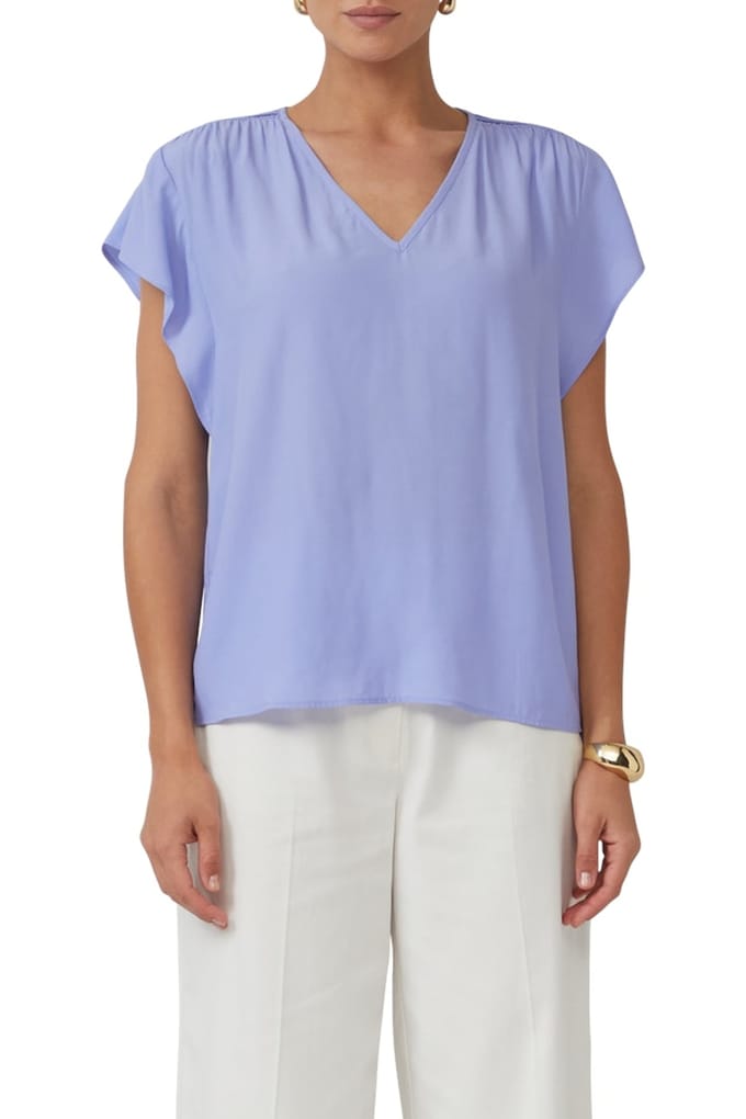 s.Oliver Blouses Light Blue Taglia: 36 | Magliette intime Outlet | Donna | Blu