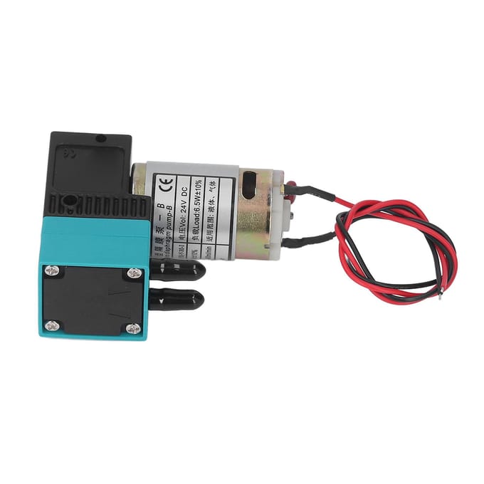 Plastic Inktpomp Inkjet Printing Kleine Inktpomp UV Printer Accessoire DC 24V 6.5W 5mm Connector gray