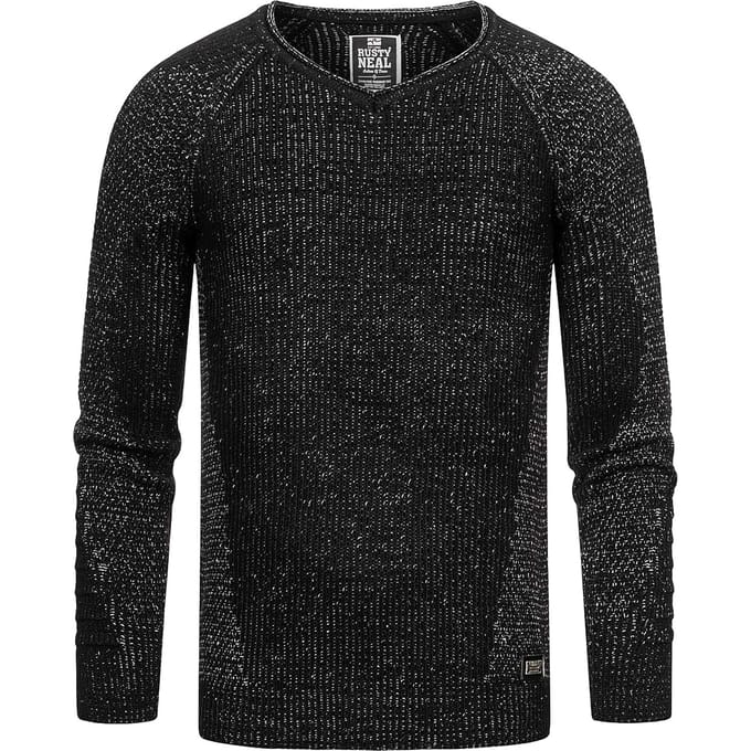 Chunky Slim Fit V-Hals Trui