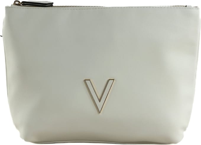 VALENTINO Utensil zak Coney Soft Cosmetic Case Bianco Wit