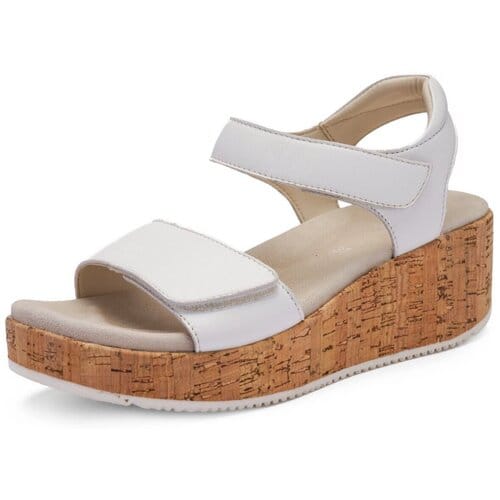 Sandalen met sleehak Ara -