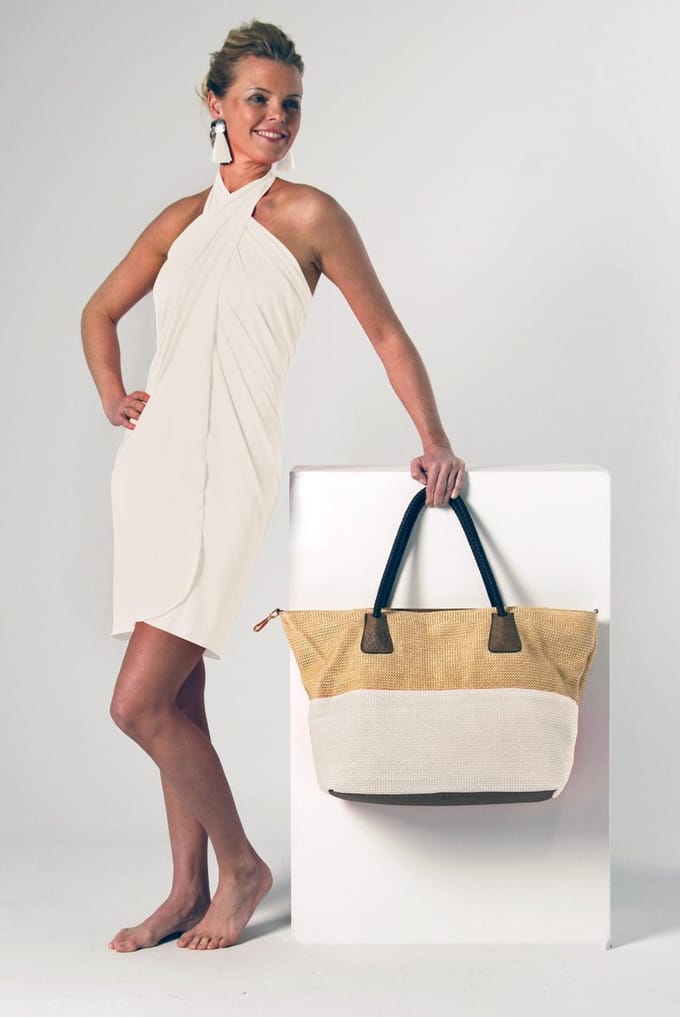 Donne del Sole - Pareo Pia - Off white - Omslagdoek