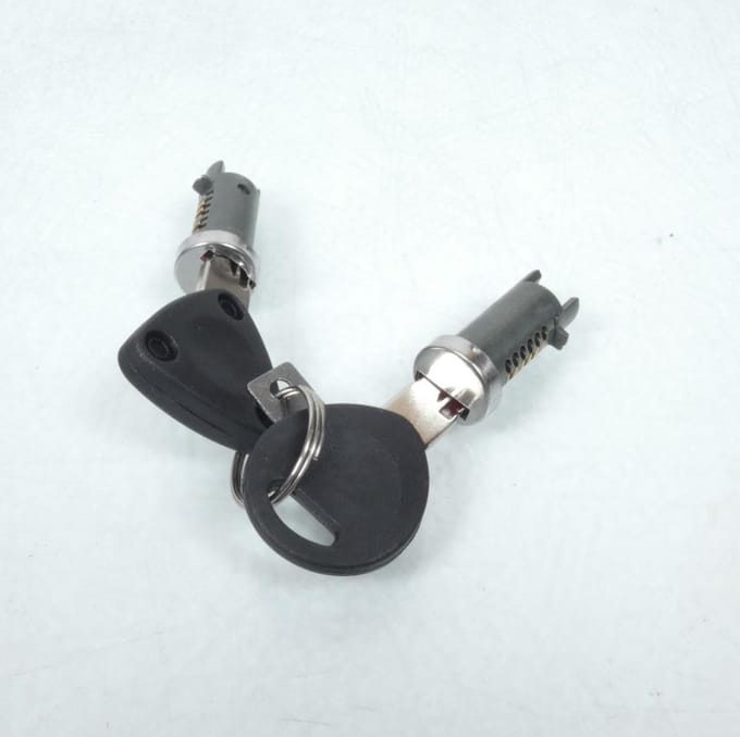 kit barillet serrure neiman selle p2r voor scooter piaggio 50 typhoon 2006-2009