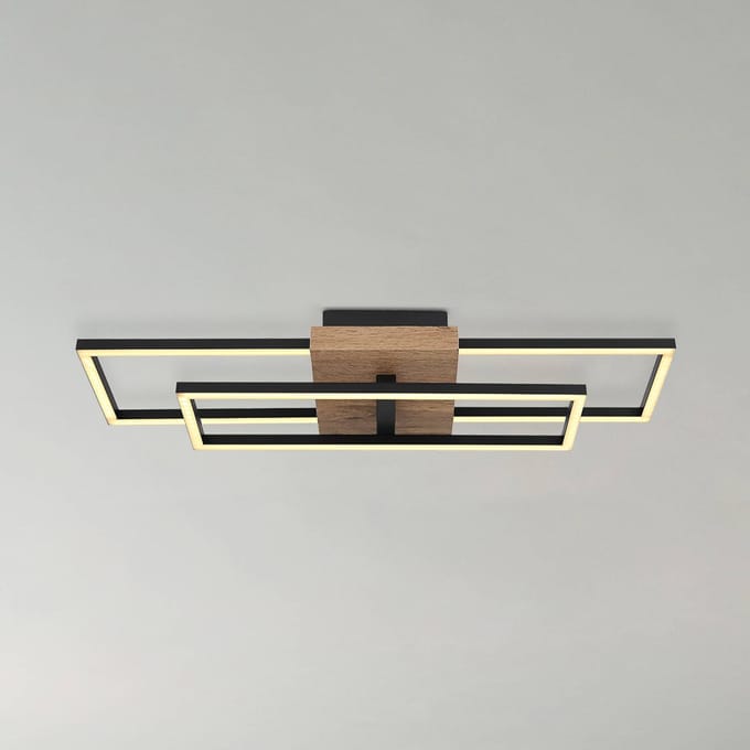 Globo LED plafondlamp Kendra lengte 60 cm