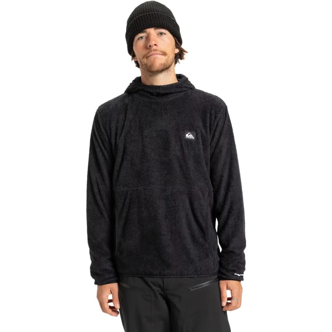 Quiksilver Warm Up Fleece Met Kap Zwart 2XL Man