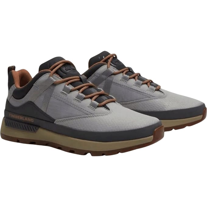 Lage Sneakers Timberland LOW LACE UP SNEAKER LIGHT GREY MESH