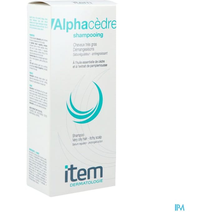 Alphacèdre Balancerende Shampoo Heel Vet Haar + Anti Seborroe 200 Ml