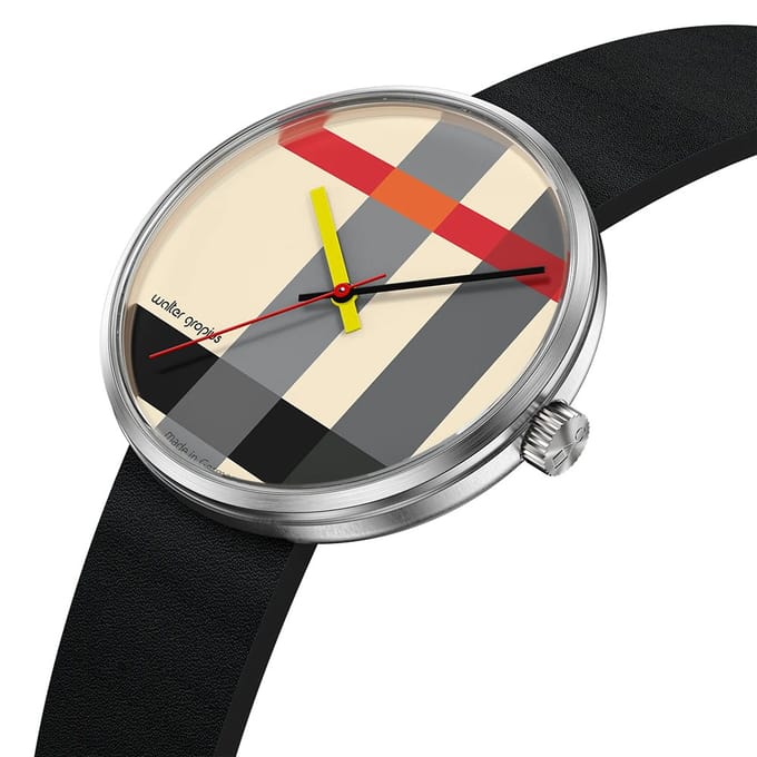 Walter Gropius Forum WG-026-01 Crossing Mondrian Horloge