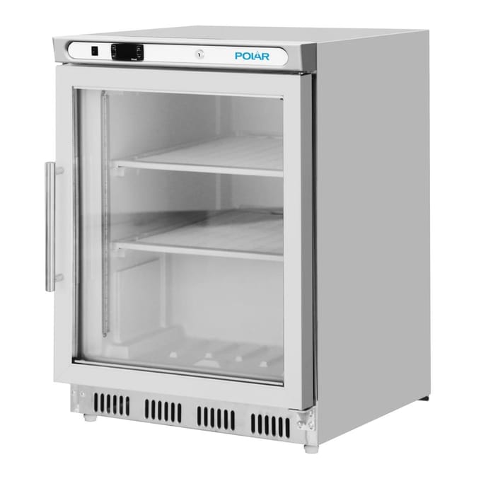 Polar C-serie Onderbouw RVS display Vrieskast