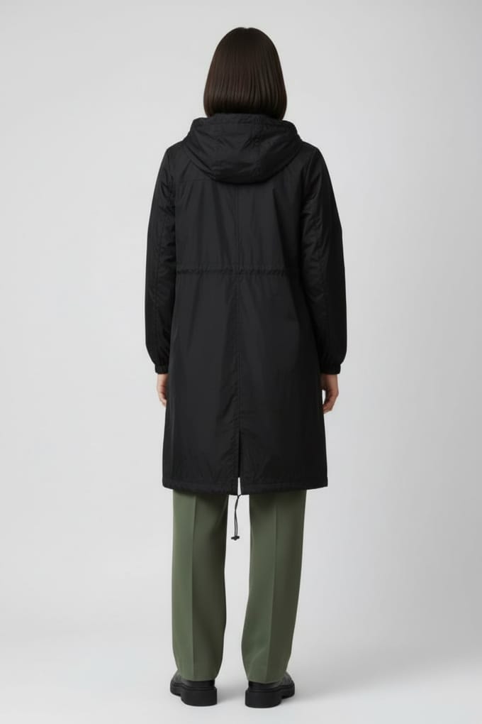 French Connection Parka Tech Black Taglia: S | Trench Outlet | Donna | Nero