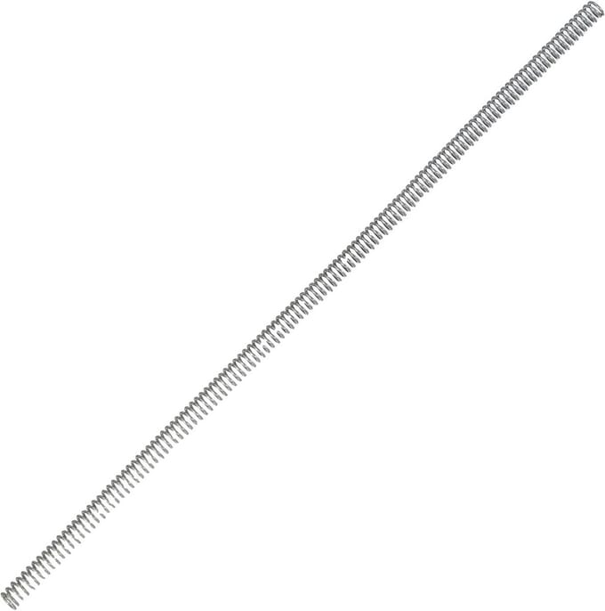 Verlengveer van Edeltstaal 1mm Draaddikte, 12mm Buitendiameter, 305mm Lengte - Set van 1