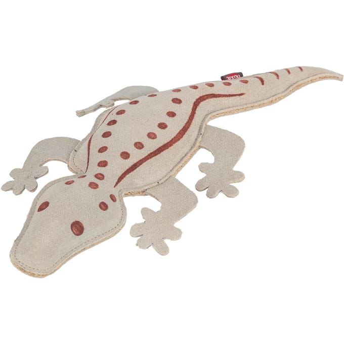 Hondenknuffel speelkameraad salamander van leer Trixie