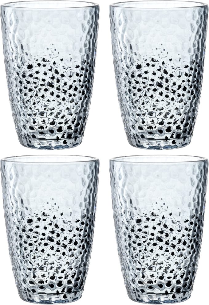 Leonardo MATERA Longdrinkglas 340ml blauw - set/4