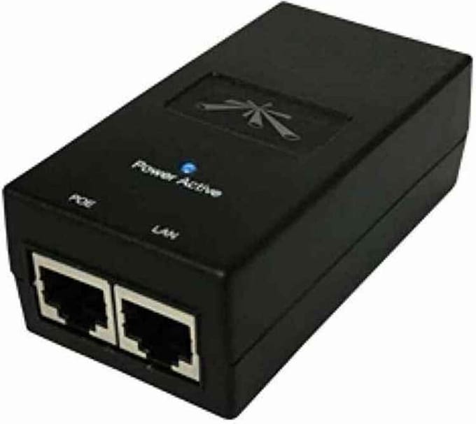 Ubiquiti Networks POE-15-12W(EU) PoE adapter - Zwart