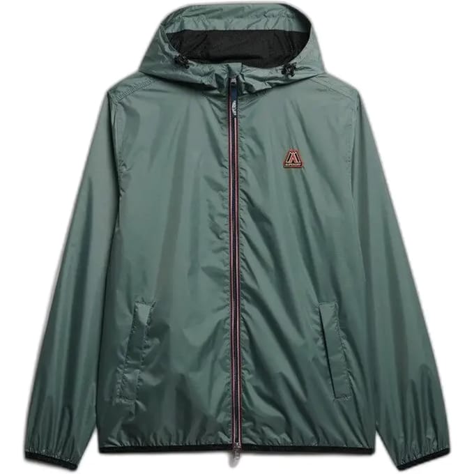 Superdry Essential Windbreaker Jas Light Blue Grootte: M