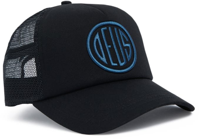 Deus - Pill Logo Trucker Black